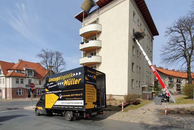Möbellift schnell und einfach in Glashütte